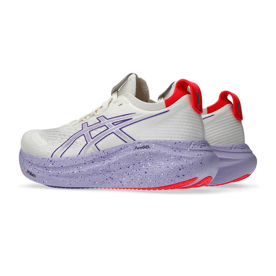 Sapatilhas de Running de Mulher Gel-Nimbus 27 Tokyo Branco / Lilás-5