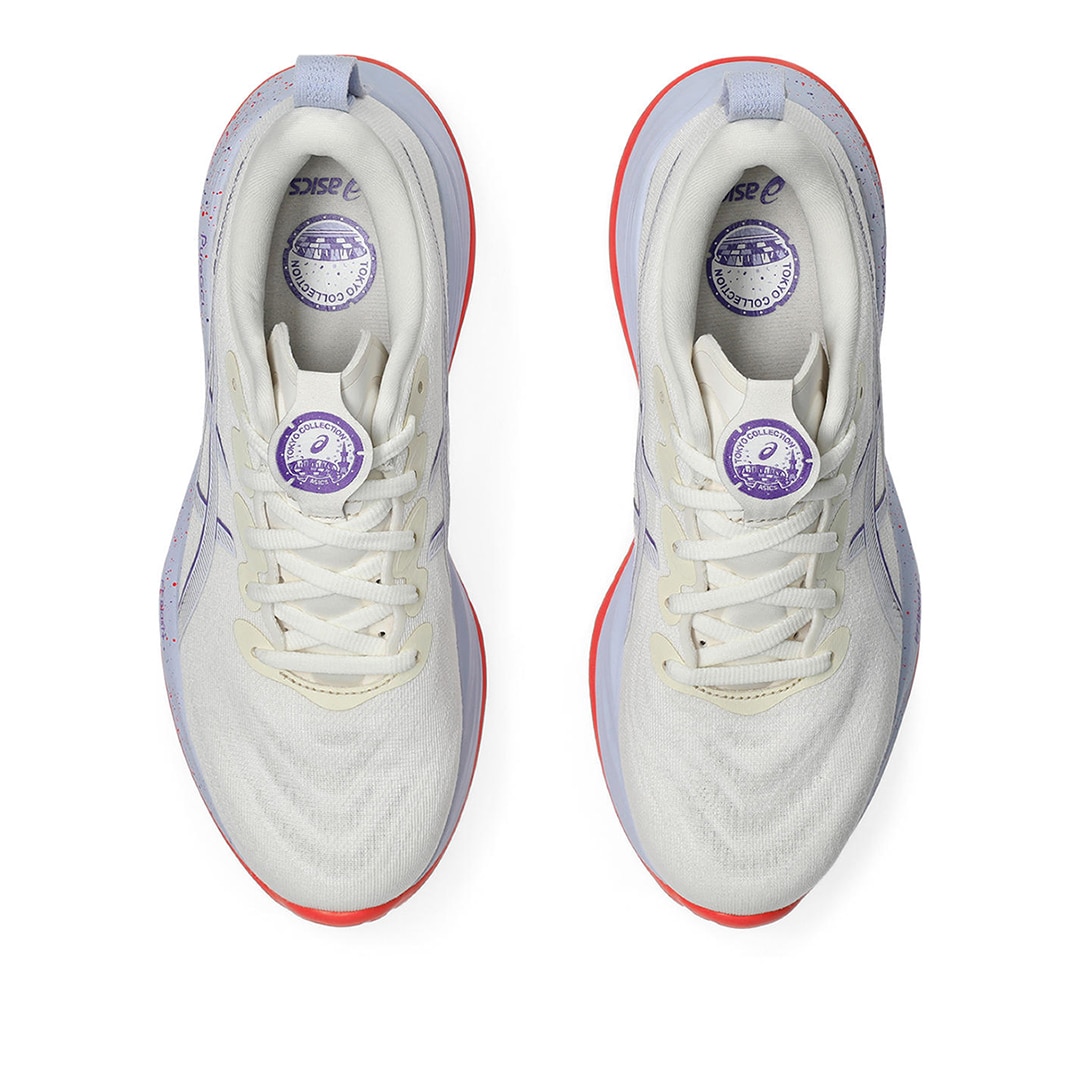 Sapatilhas de Running de Mulher Gel-Cumulus 27 Tokyo Branco / Lilás-3