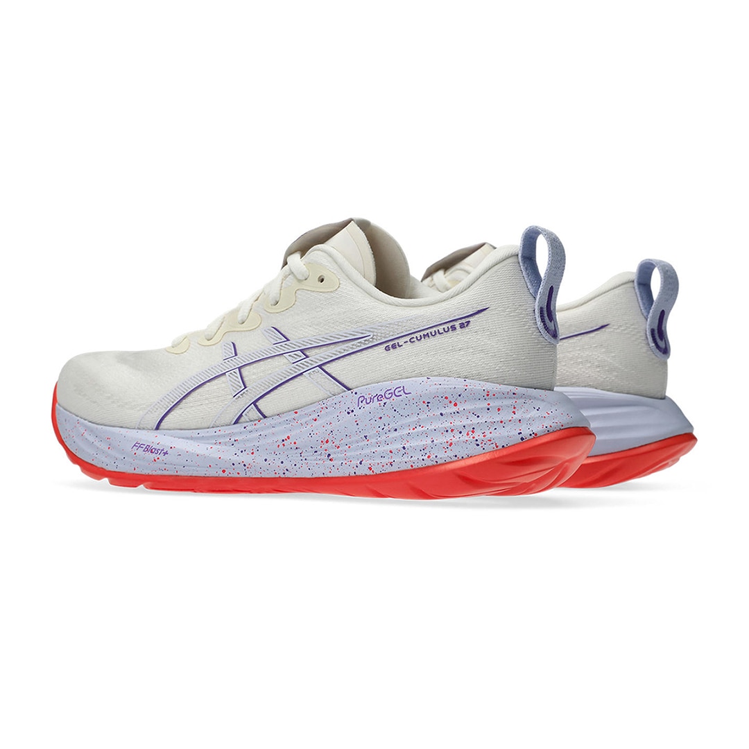 Sapatilhas de Running de Mulher Gel-Cumulus 27 Tokyo Branco / Lilás-5