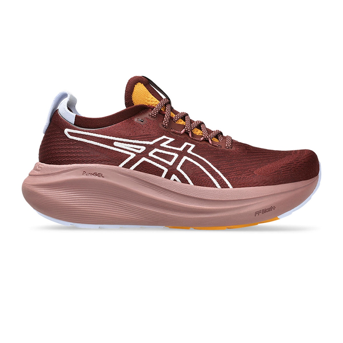 Sapatilhas de Running de Mulher Gel-Nimbus 27 Tr Bege / Vermelho-1