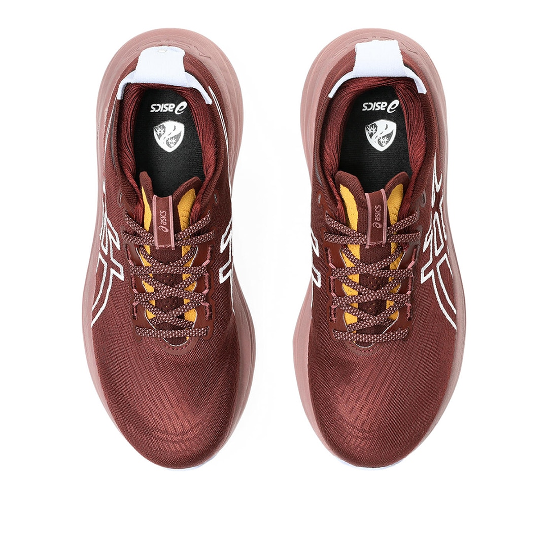Sapatilhas de Running de Mulher Gel-Nimbus 27 Tr Bege / Vermelho-3