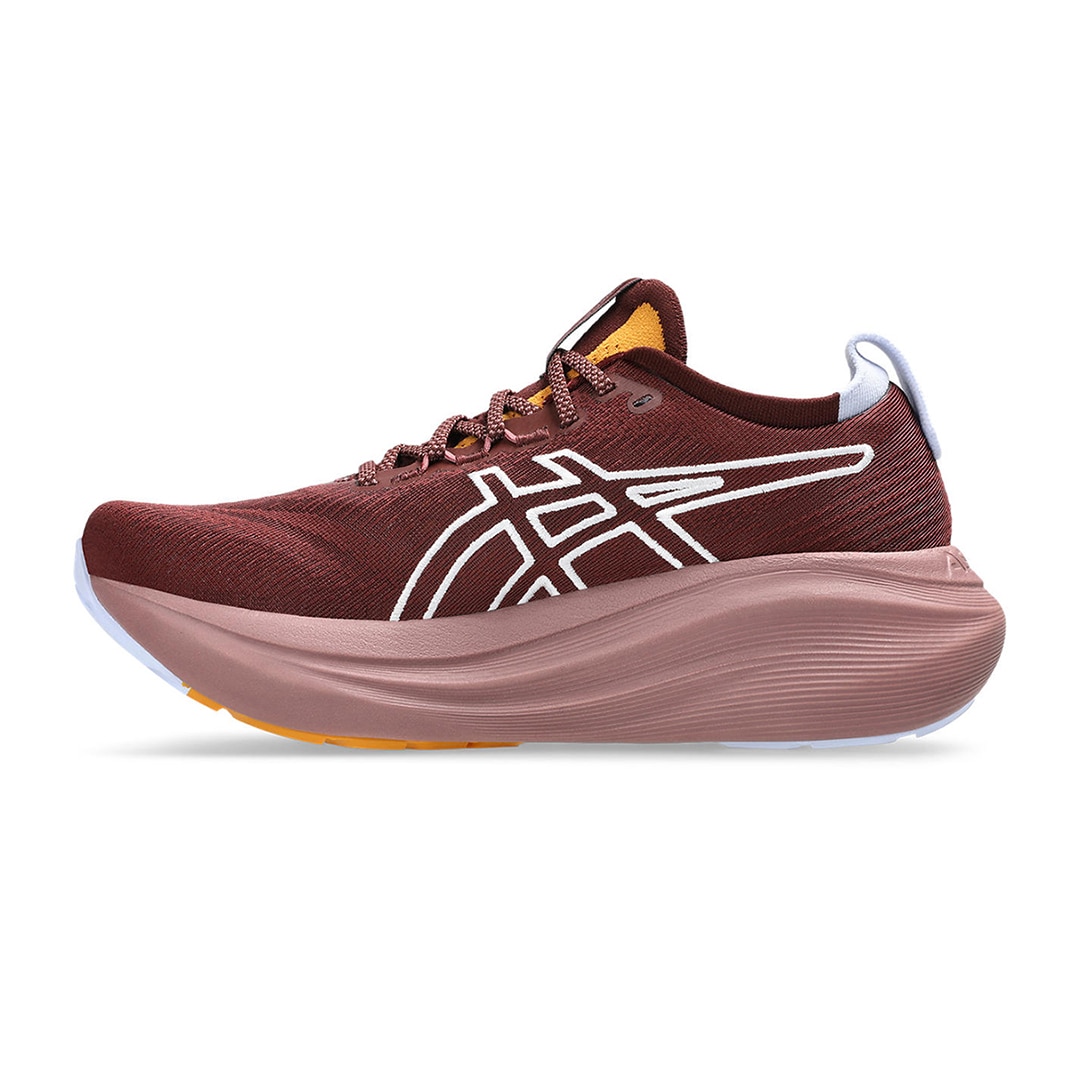 Sapatilhas de Running de Mulher Gel-Nimbus 27 Tr Bege / Vermelho-4