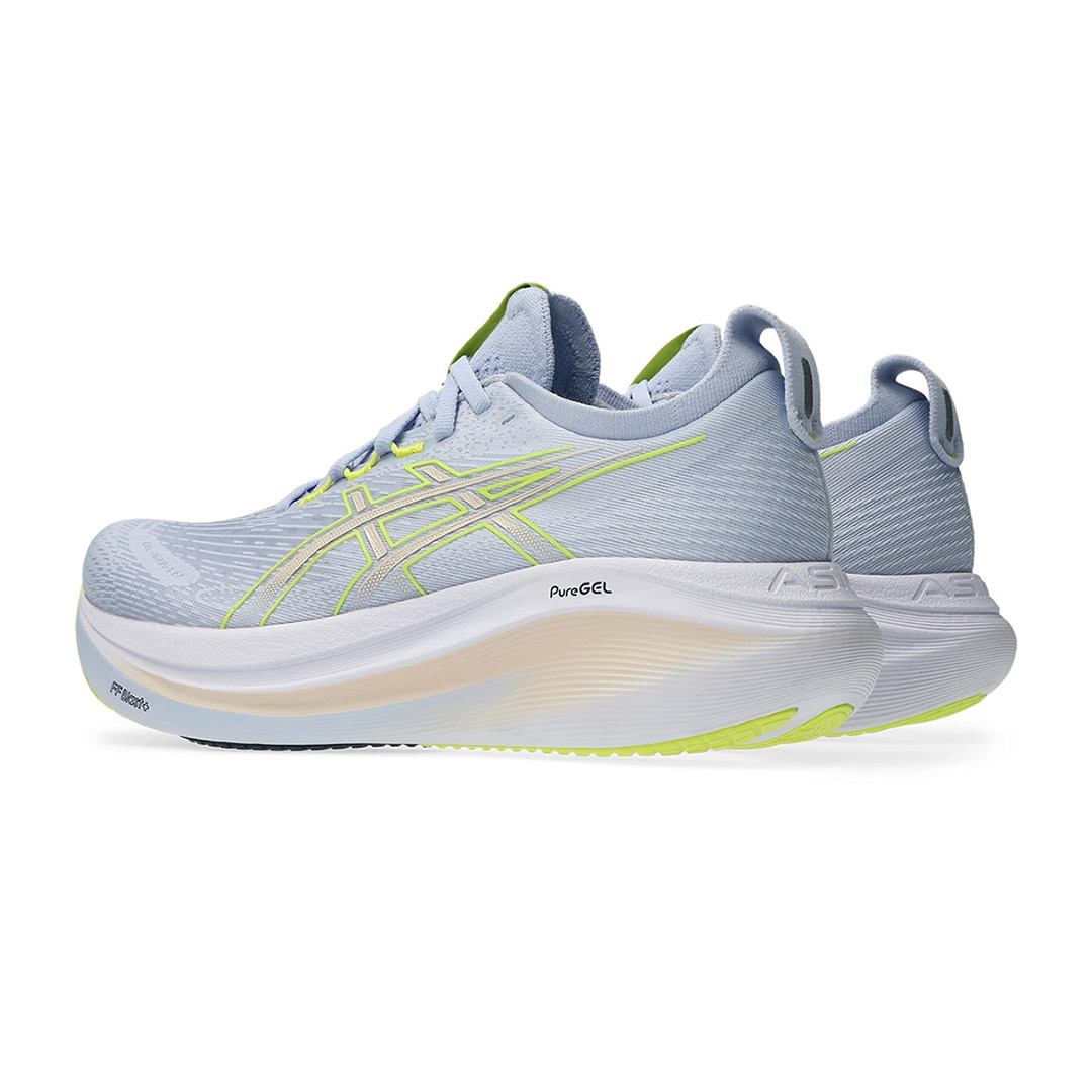 Sapatilhas de Running de Mulher Gel-Nimbus 27 Azul / Rosa-5