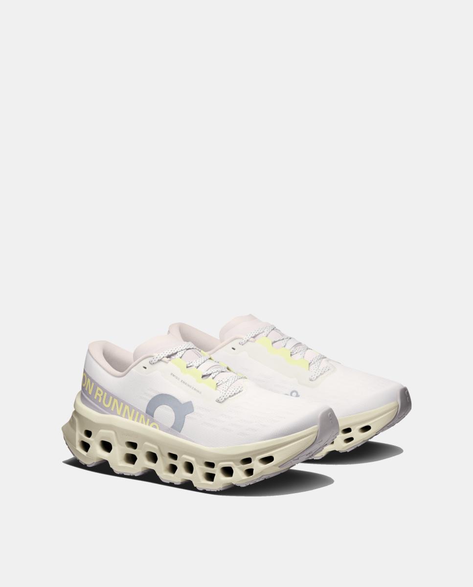 Imagen 2 de Zapatillas Running Mujer Cloudmonster 3 ON - Blanco Blanco