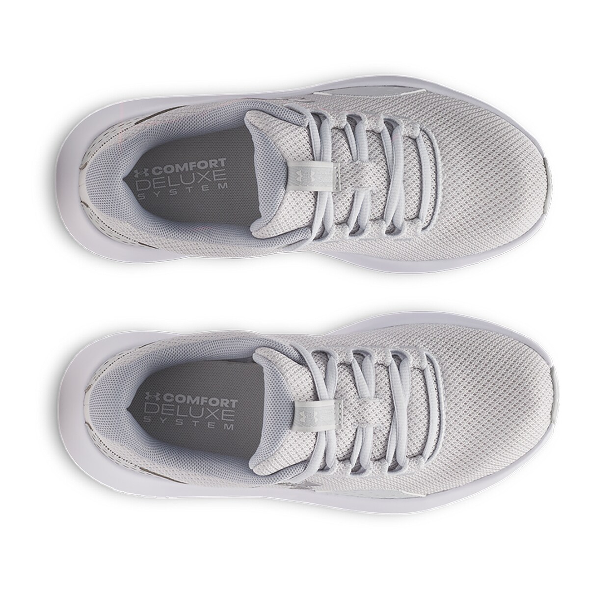 Sapatilhas de Running de Mulher UA W Charged Surge 4 Cinzento-claro-3