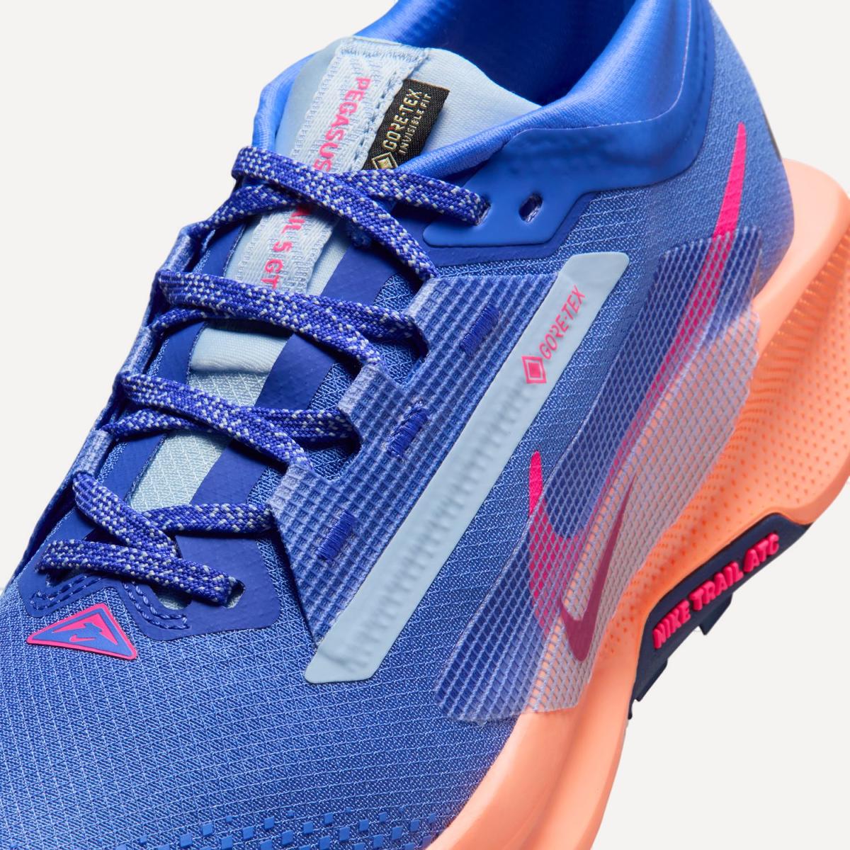 Sapatilhas de Trail Running de Mulher W Pegasus Trail 5 GTX Roxo-10