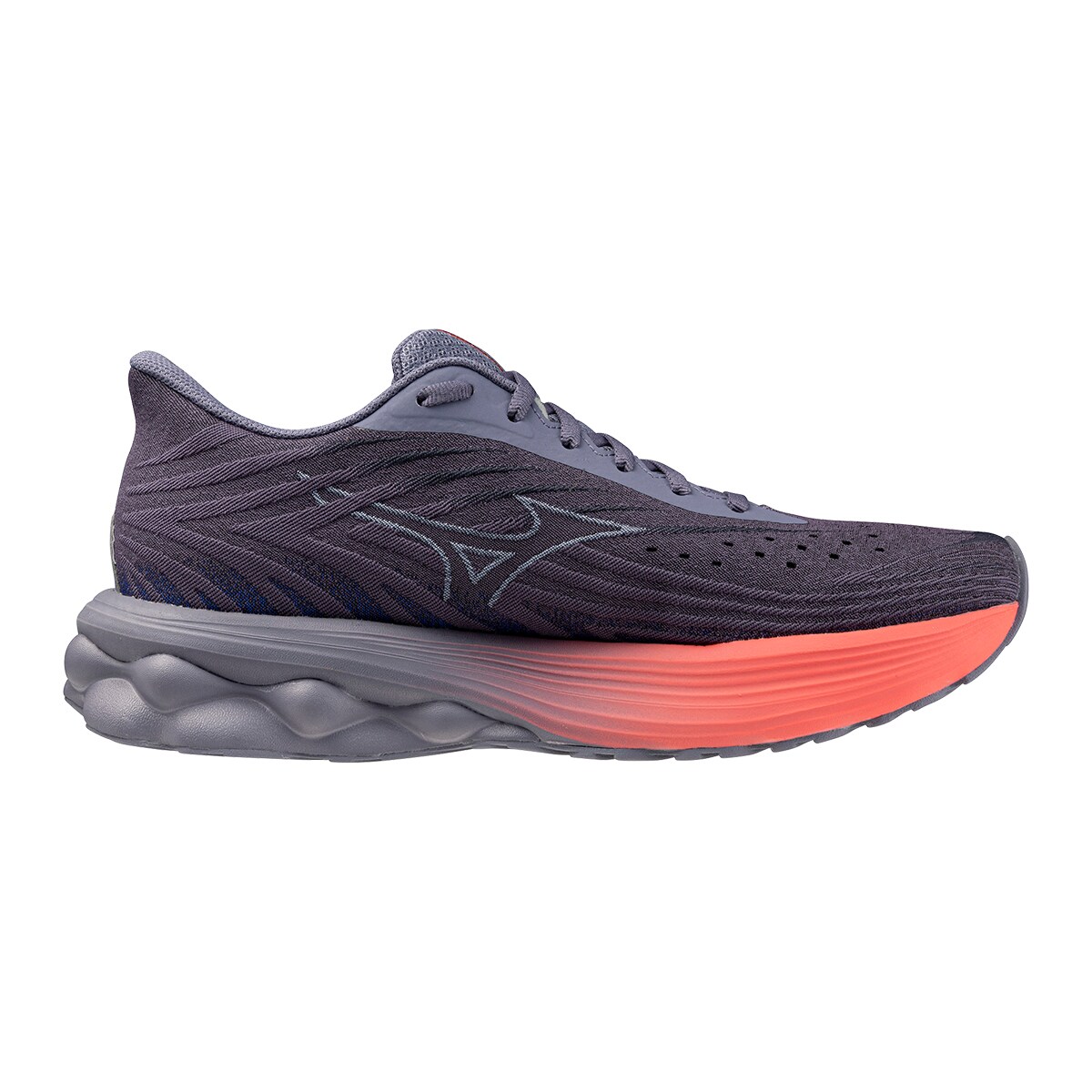 Sapatilhas de Running Wave Skyrise 6(W) Cinzento-escuro / Vermelho-4