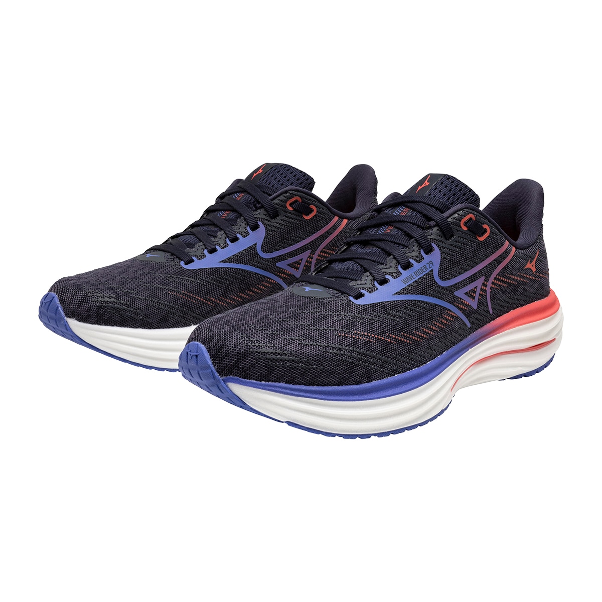 Sapatilhas de Running Wave Rider 29(W) Cinzento-escuro / Rosa-9
