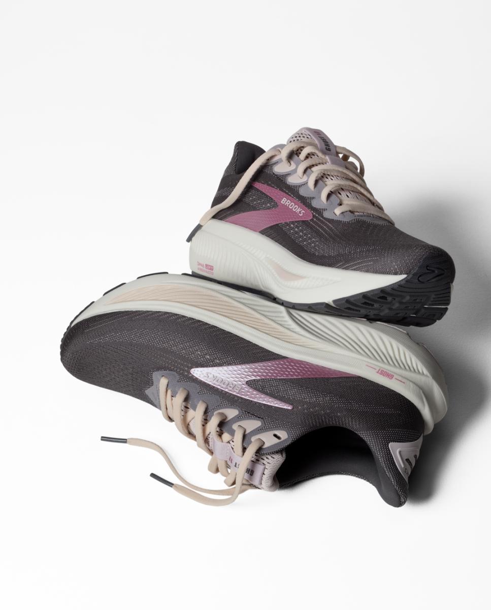 Sapatilhas de Running de Mulher Ghost 17 Cinzento-escuro / Rosa-8