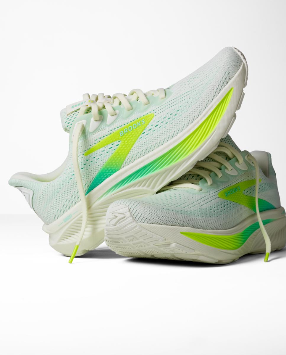 Sapatilhas de Running de Mulher Ghost 17 Branco/Amarelo-8