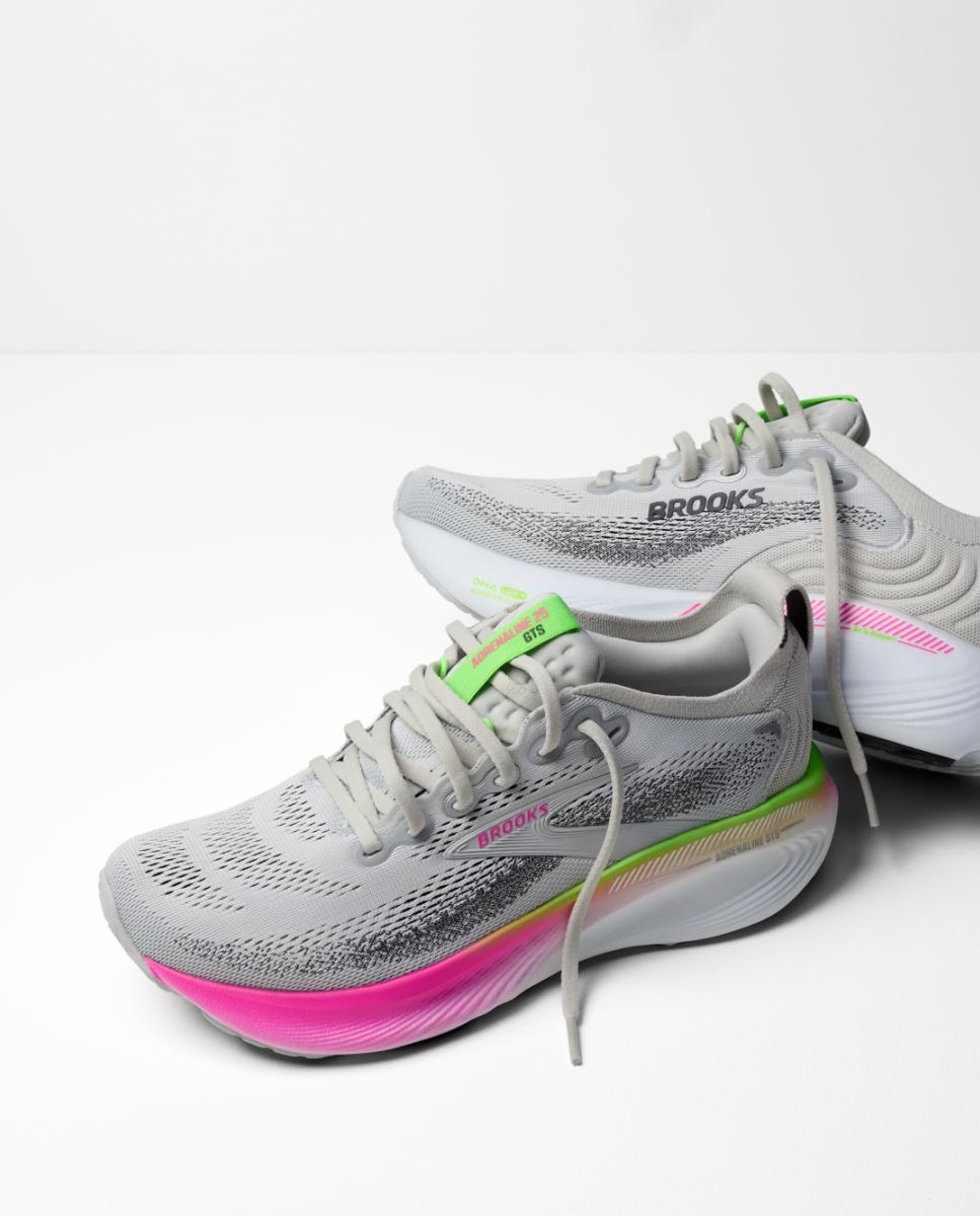 Sapatilhas de Running de Mulher Adrennaline GTS 25 Cinzento / Rosa-8