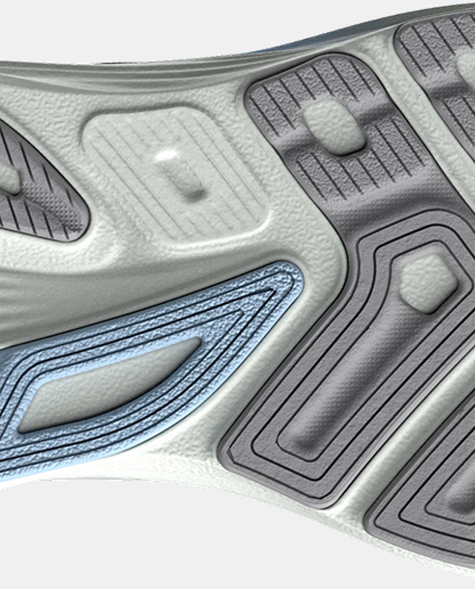 Sapatilhas de Running de Mulher Revel 8 Cinzento-claro / Azul-6