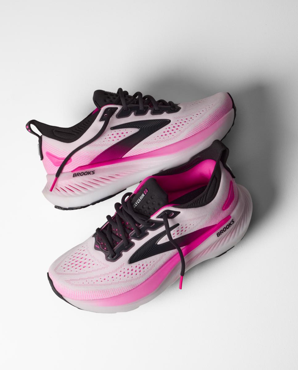 Sapatilhas de Running de Mulher Glycerin 23 Branco / Rosa-8