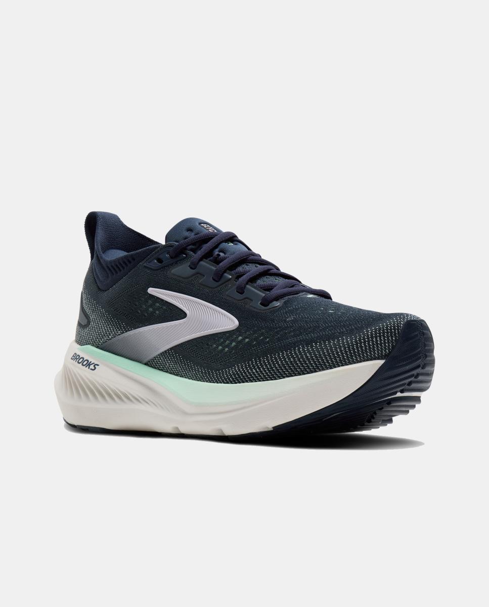 Sapatilhas de Running de Mulher Glycerin 23 Azul-marinho / Verde-2
