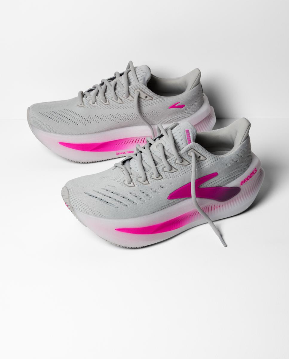 Sapatilhas de Running de Mulher Glycerin Max 2 Cinzento / Rosa-8