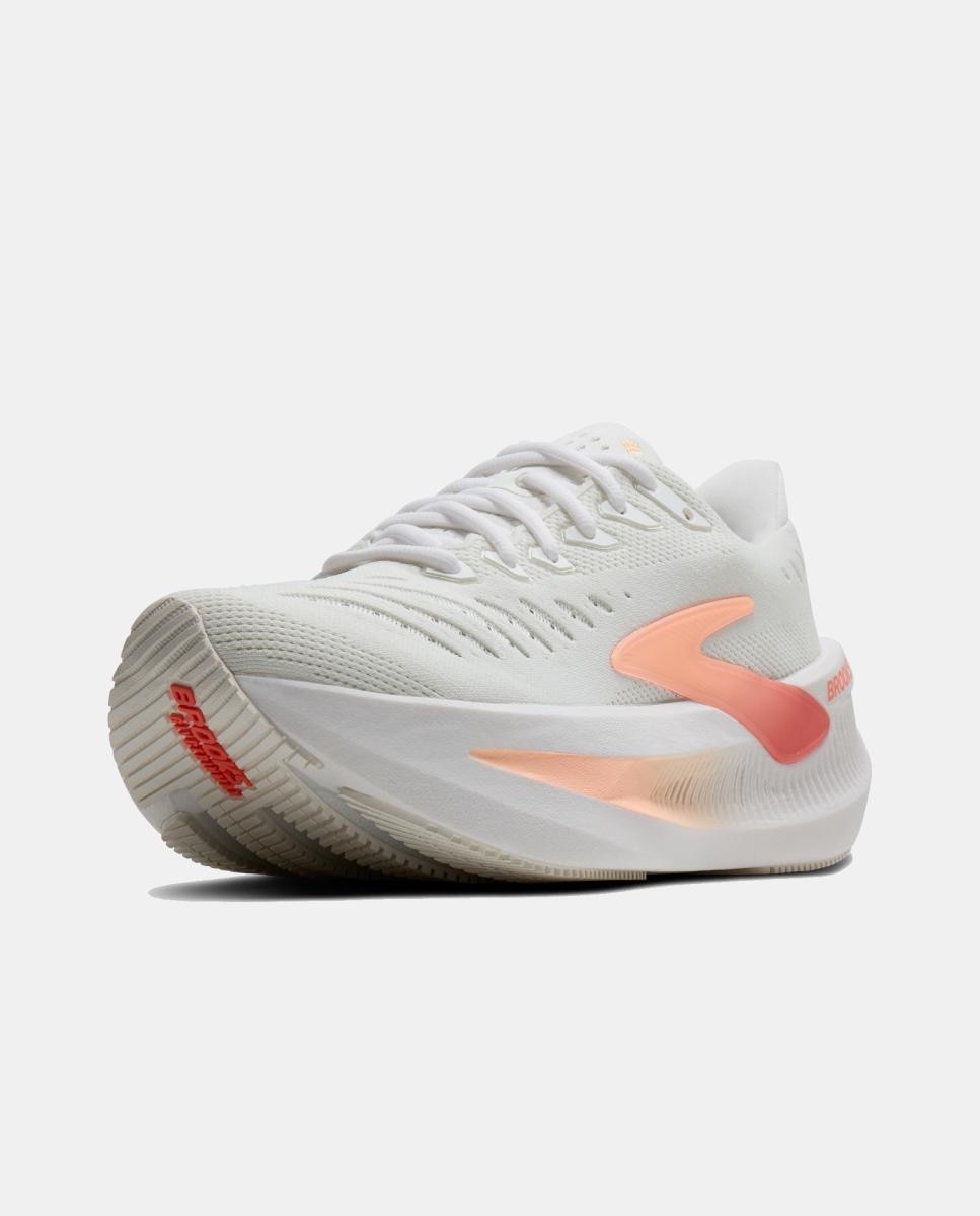 Sapatilhas de Running de Mulher Glycerin Max 2 Branco / Laranja-2