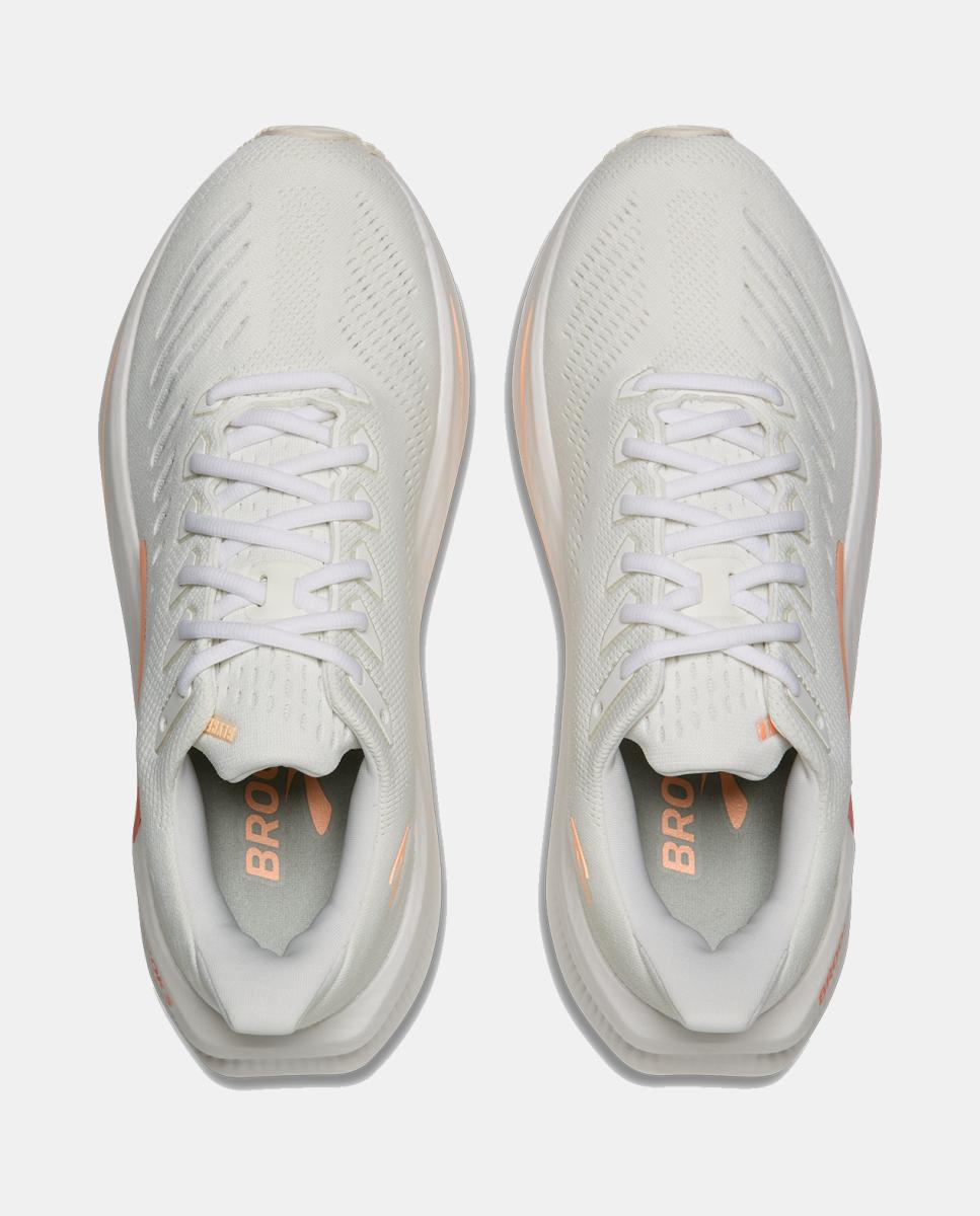 Sapatilhas de Running de Mulher Glycerin Max 2 Branco / Laranja-3