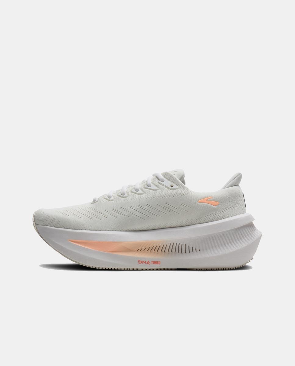 Sapatilhas de Running de Mulher Glycerin Max 2 Branco / Laranja-4