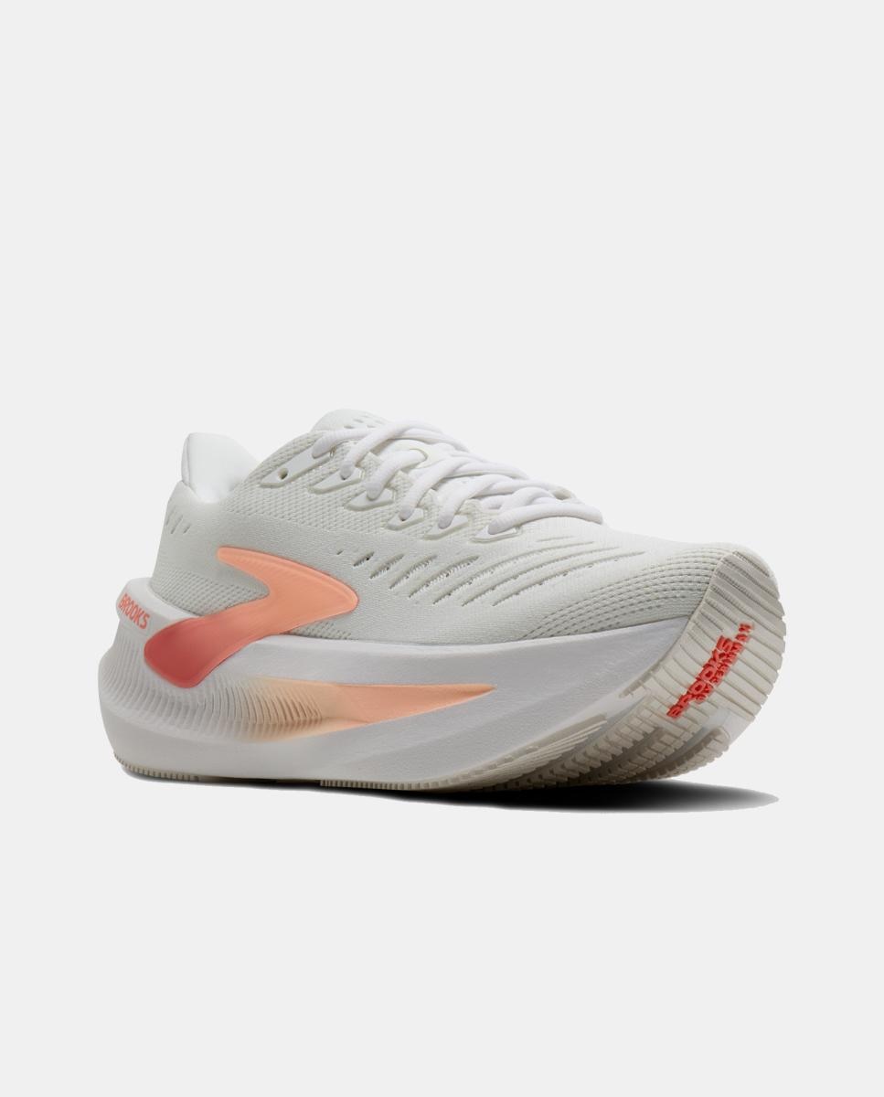 Sapatilhas de Running de Mulher Glycerin Max 2 Branco / Laranja-7