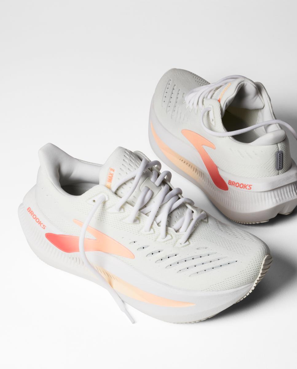 Sapatilhas de Running de Mulher Glycerin Max 2 Branco / Laranja-8