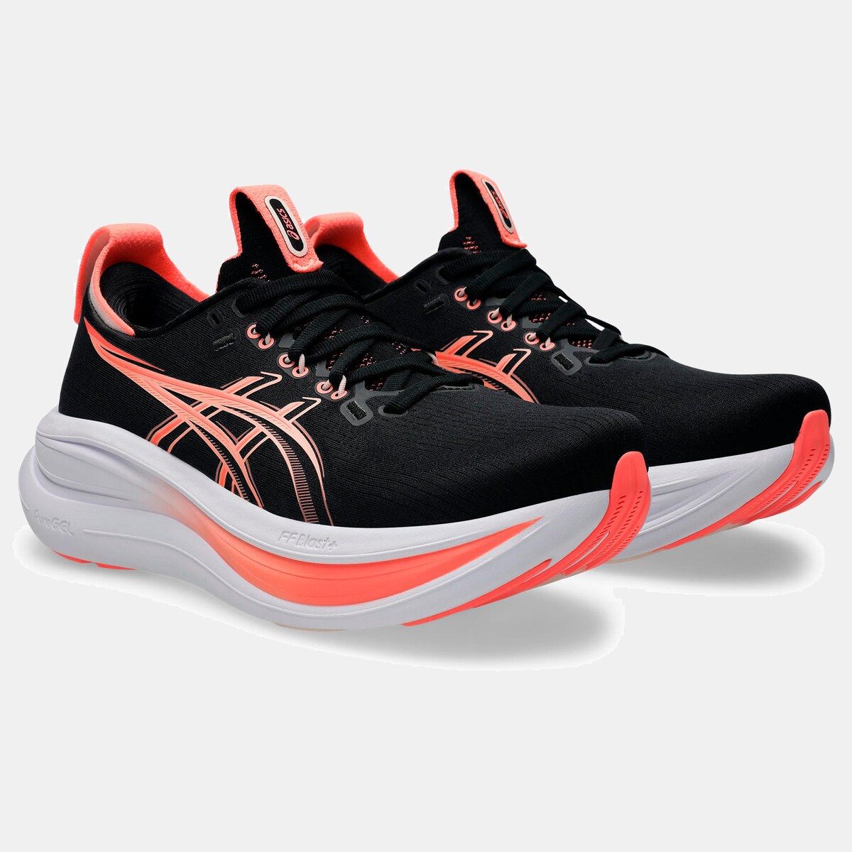 Sapatilhas de Running de Mulher Gel-Nimbus 28 Preto / Rosa-2