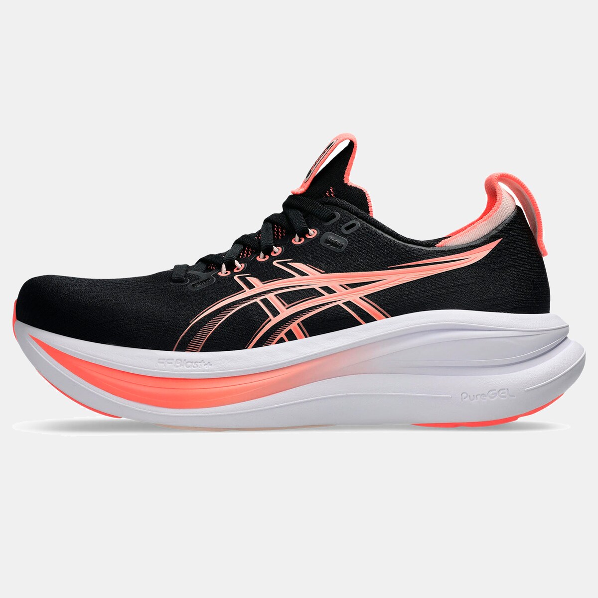 Sapatilhas de Running de Mulher Gel-Nimbus 28 Preto / Rosa-4