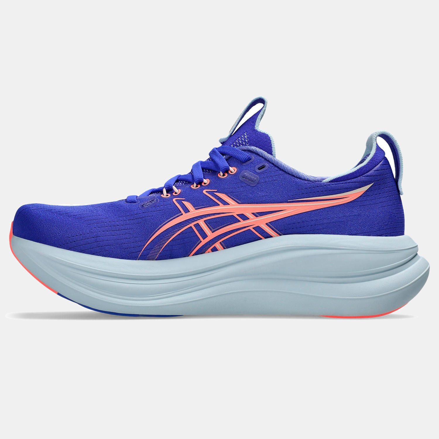 Sapatilhas de Running de Mulher Gel-Nimbus 28 Azul / Vermelho-5