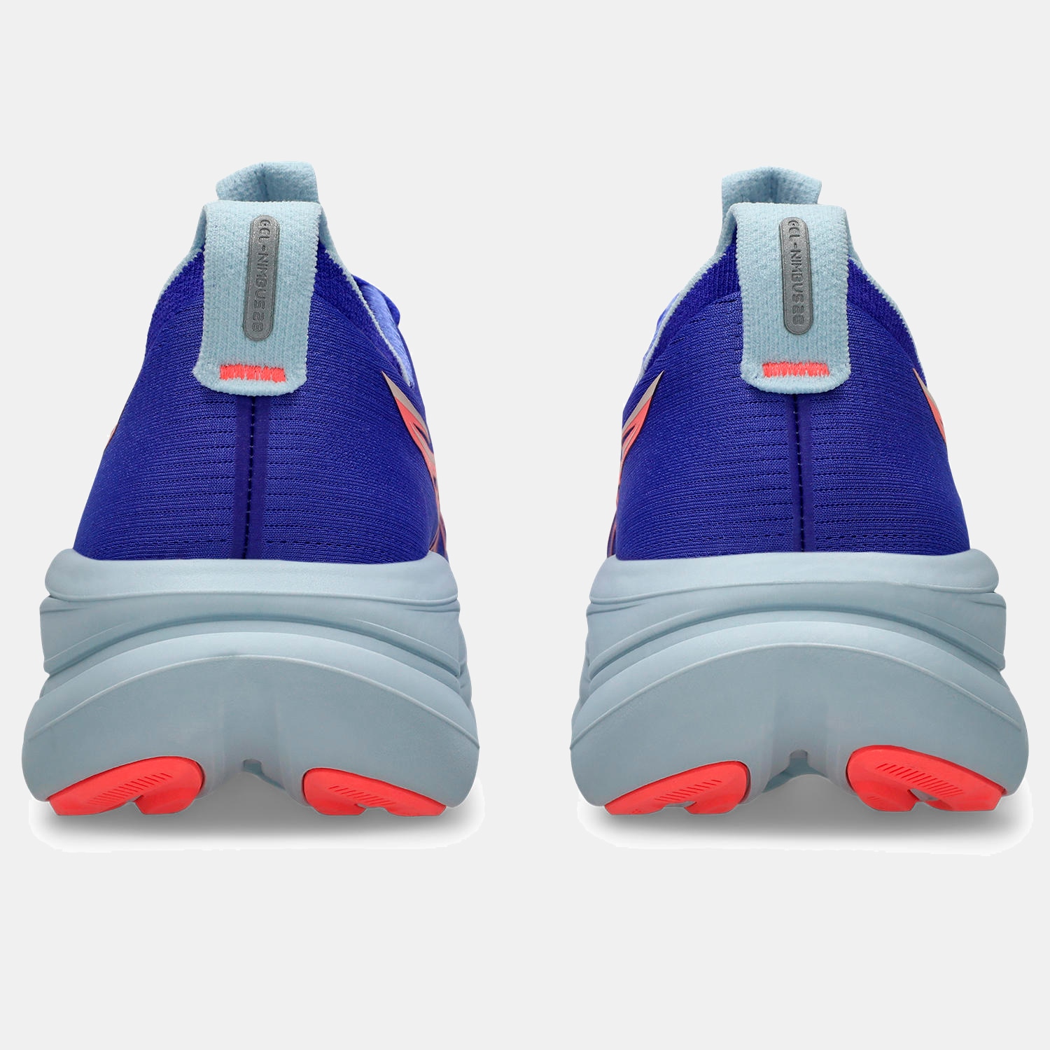 Sapatilhas de Running de Mulher Gel-Nimbus 28 Azul / Vermelho-7
