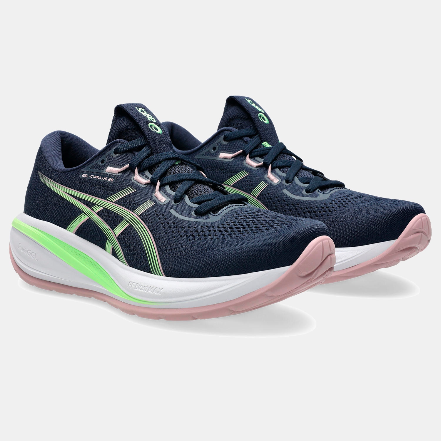 Sapatilhas de Running de Mulher Gel-Cumulus 28 Azul / Verde-2