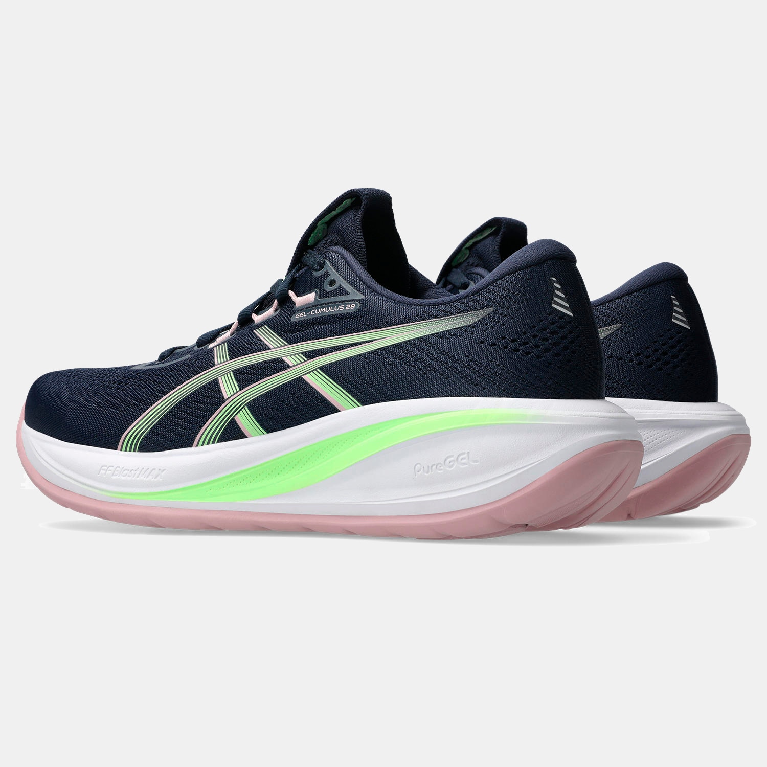 Sapatilhas de Running de Mulher Gel-Cumulus 28 Azul / Verde-6