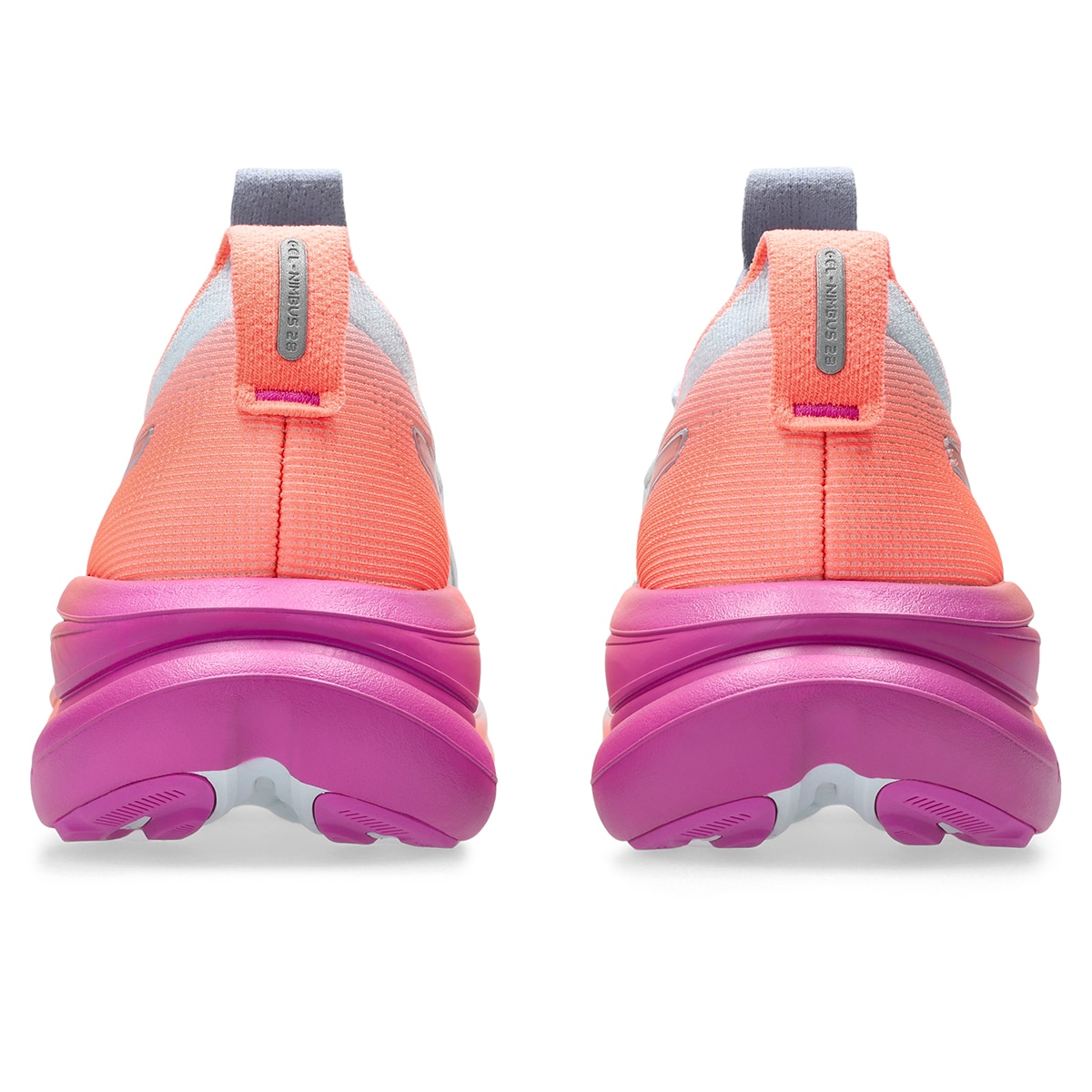 Sapatilhas de Running de Mulher Gel-Nimbus 28 Azul / Rosa-2