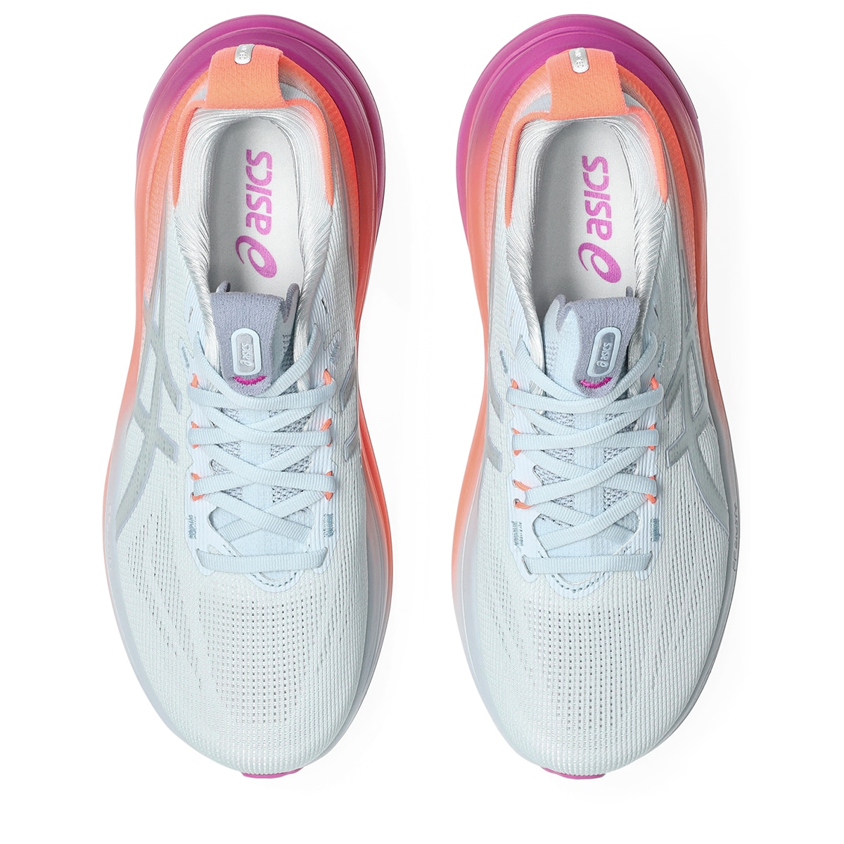 Sapatilhas de Running de Mulher Gel-Nimbus 28 Azul / Rosa-8