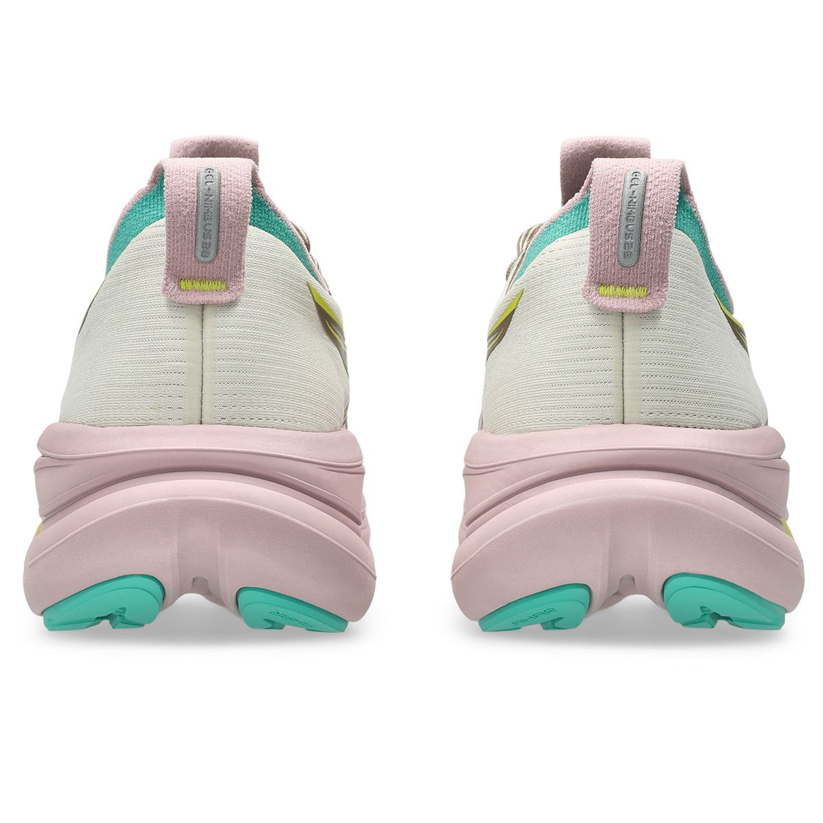 Sapatilhas de Running de Mulher Gel-Nimbus 28 TR Cinzento / Castanho-2