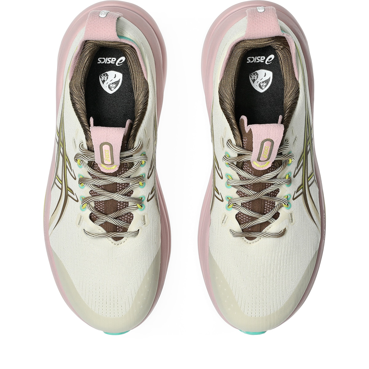 Sapatilhas de Running de Mulher Gel-Nimbus 28 TR Cinzento / Castanho-8