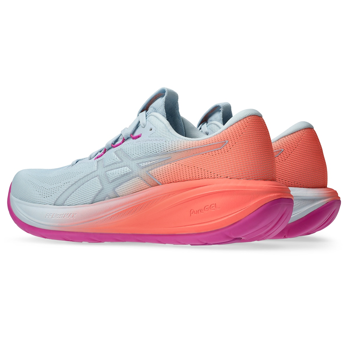 Sapatilhas de Running de Mulher Gel-Cumulus 28 Azul / Vermelho-4