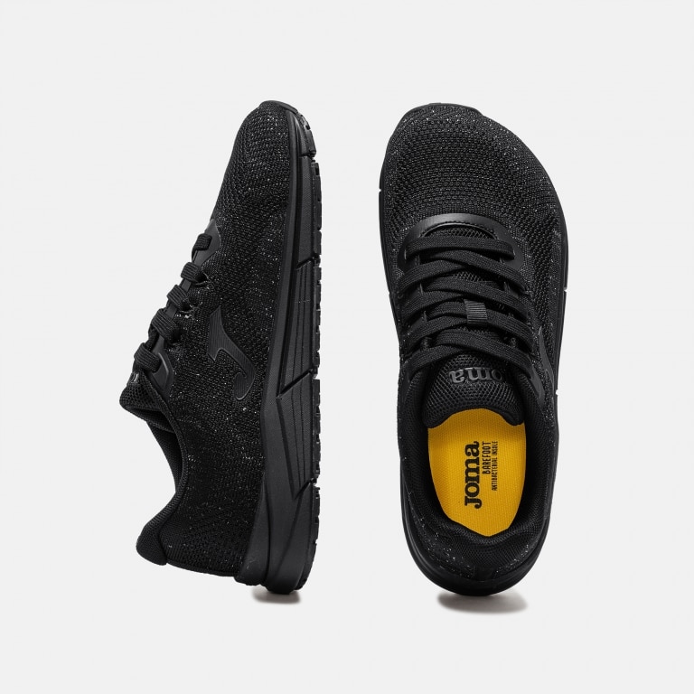 Sapatilhas de Running de Mulher Atreyu Lady Barefoot 2521 - Preto Preto-4