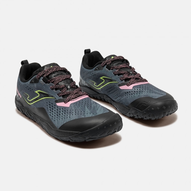 Sapatilhas de Running de Mulher Sima Lady Barefoot 2501 - Preto Preto / Cinzento-2