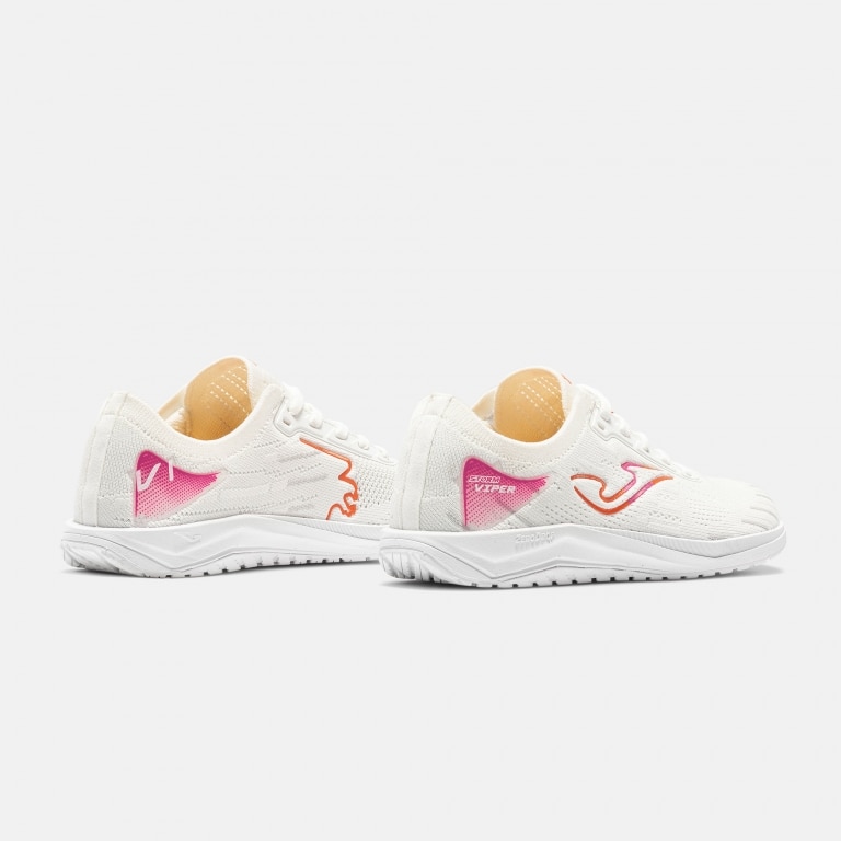 Sapatilhas de Running de Mulher Viper Lady Barefoot 2502 - Branco Branco / Rosa-3