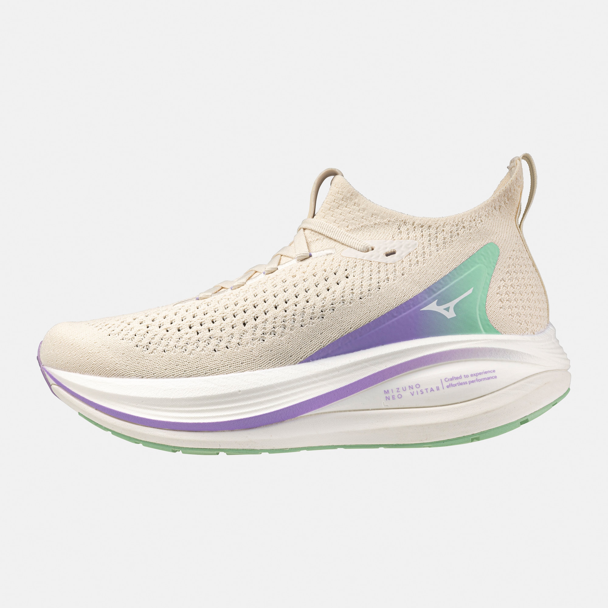Sapatilhas Desportivas de Running de Mulher Neo Vista 2 (W) Bege / Verde-2