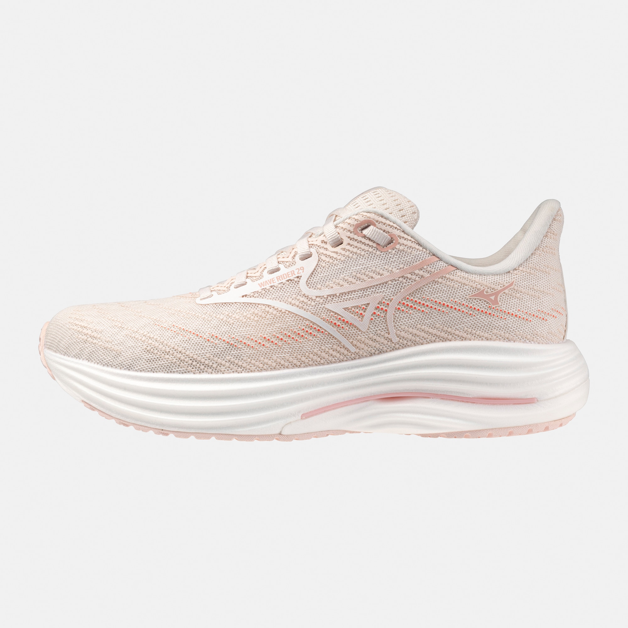 Sapatilhas Desportivas de Running de Mulher Wave Rider 29 (W) Rosa / Branco-2