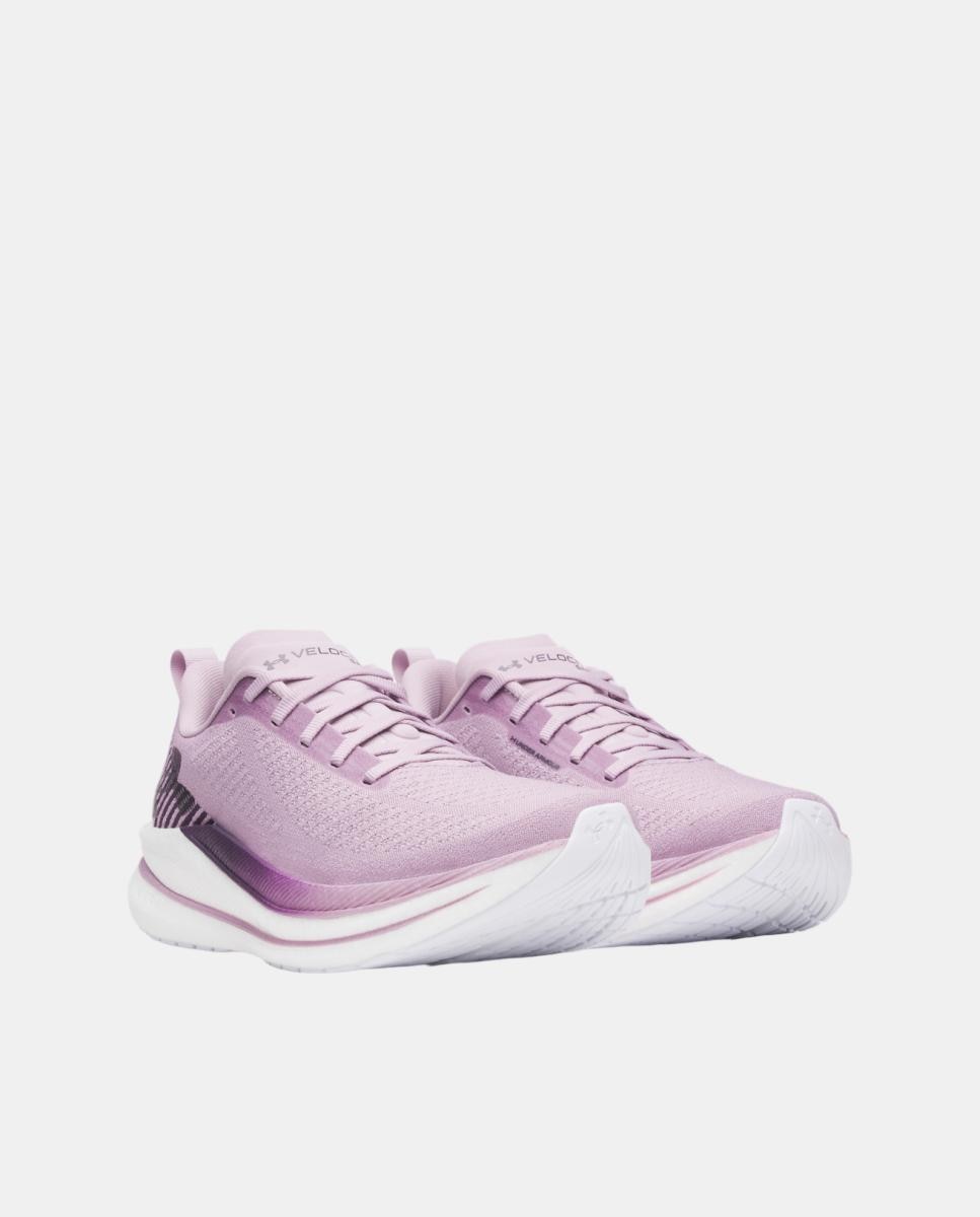 Sapatilhas de Running de Mulher UA W Velociti SPD Rosa-2