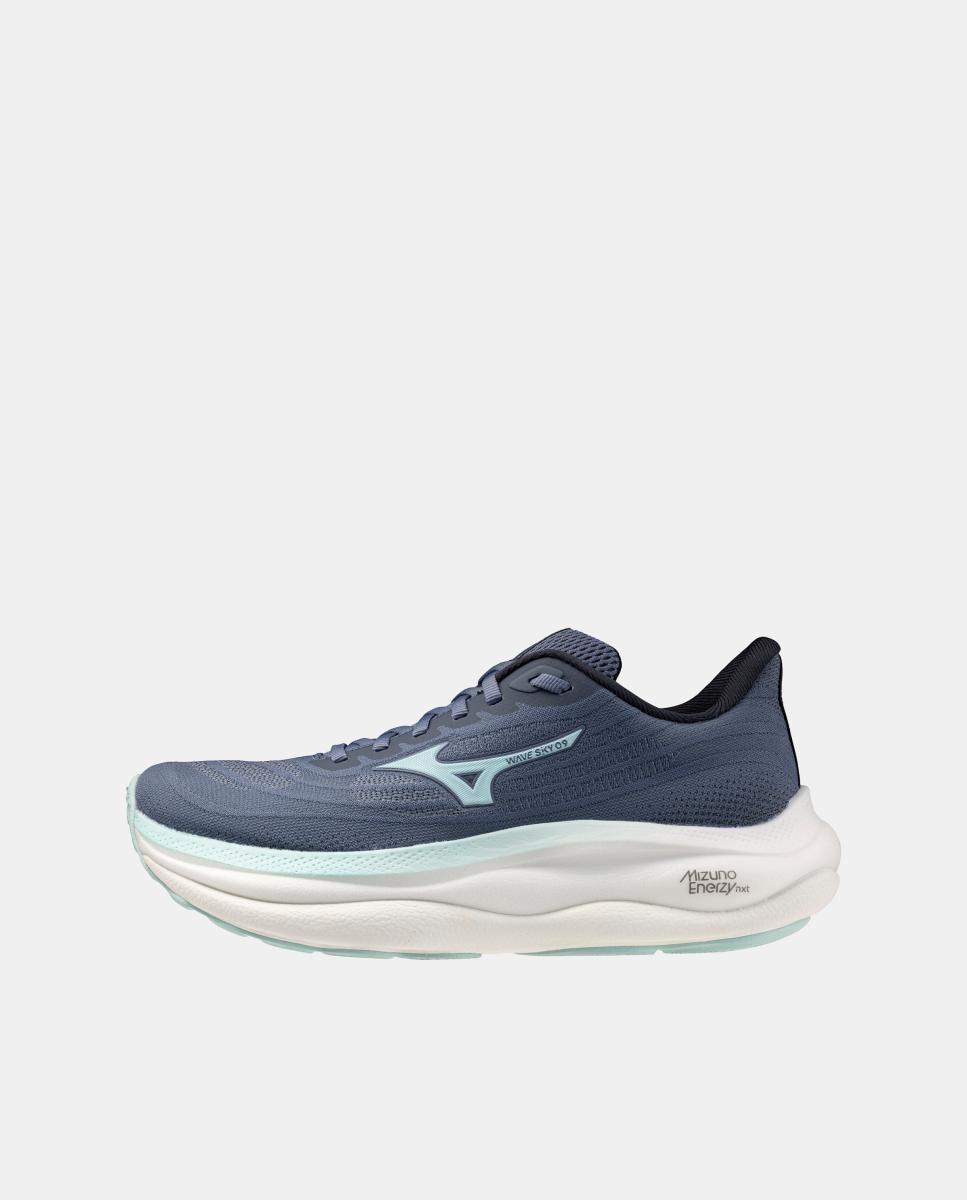Sapatilhas Running WAVE SKY 9(W) de Mulher Mizuno Cinzento azulado-4