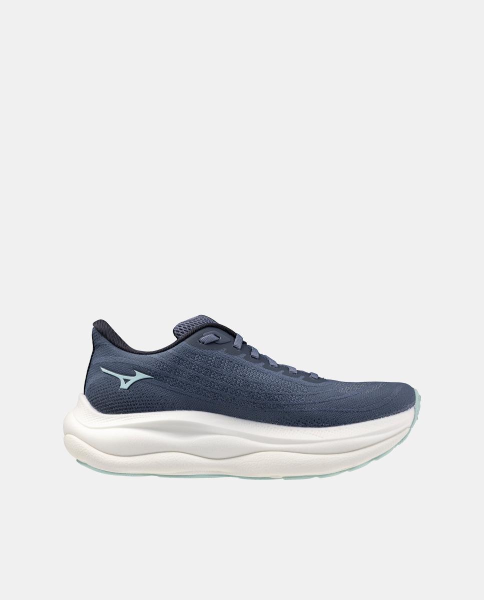 Sapatilhas Running WAVE SKY 9(W) de Mulher Mizuno Cinzento azulado-6