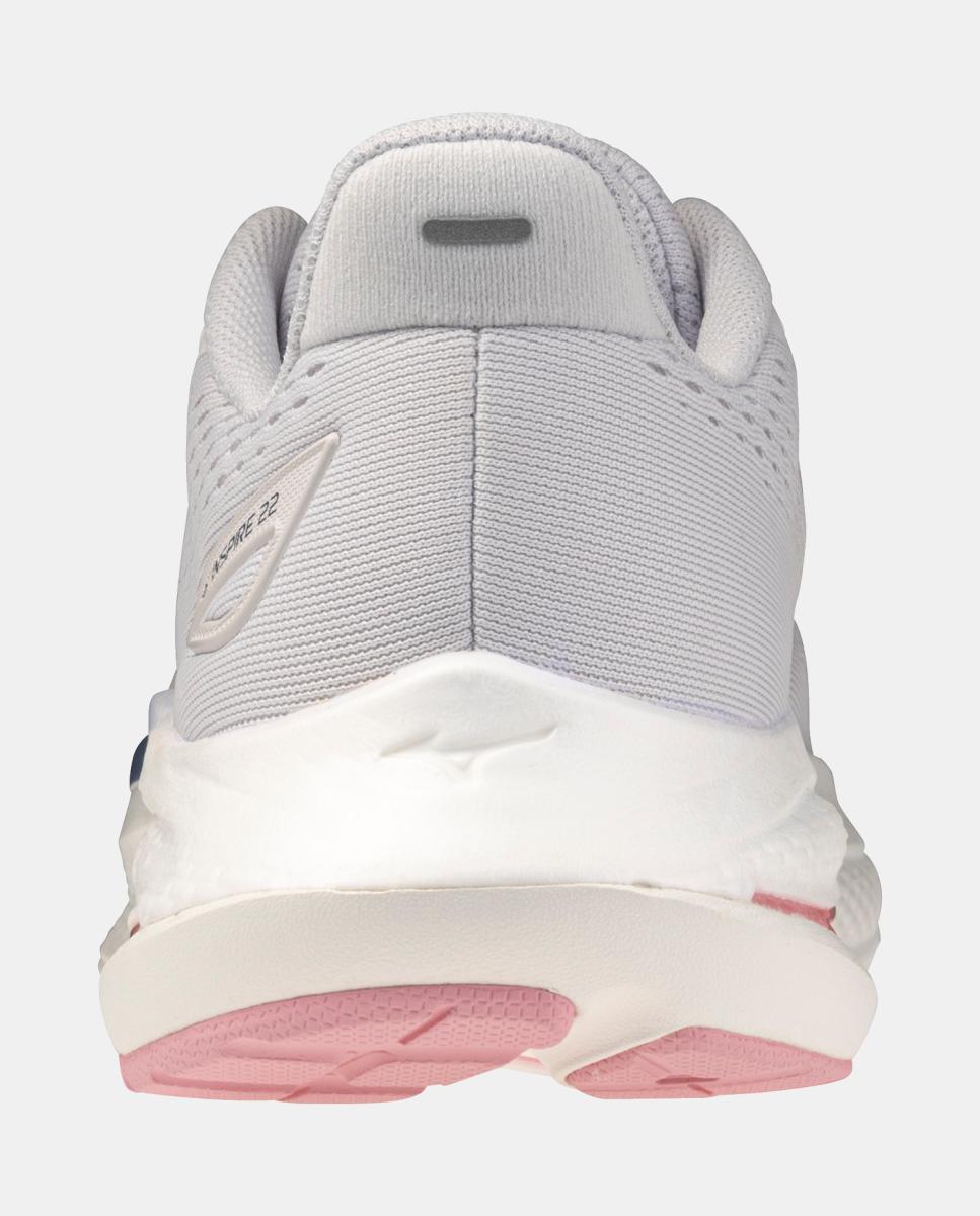 Sapatilhas Running WAVE INSPIRE 22(W) de Mulher Mizuno Cinzento / Rosa-3
