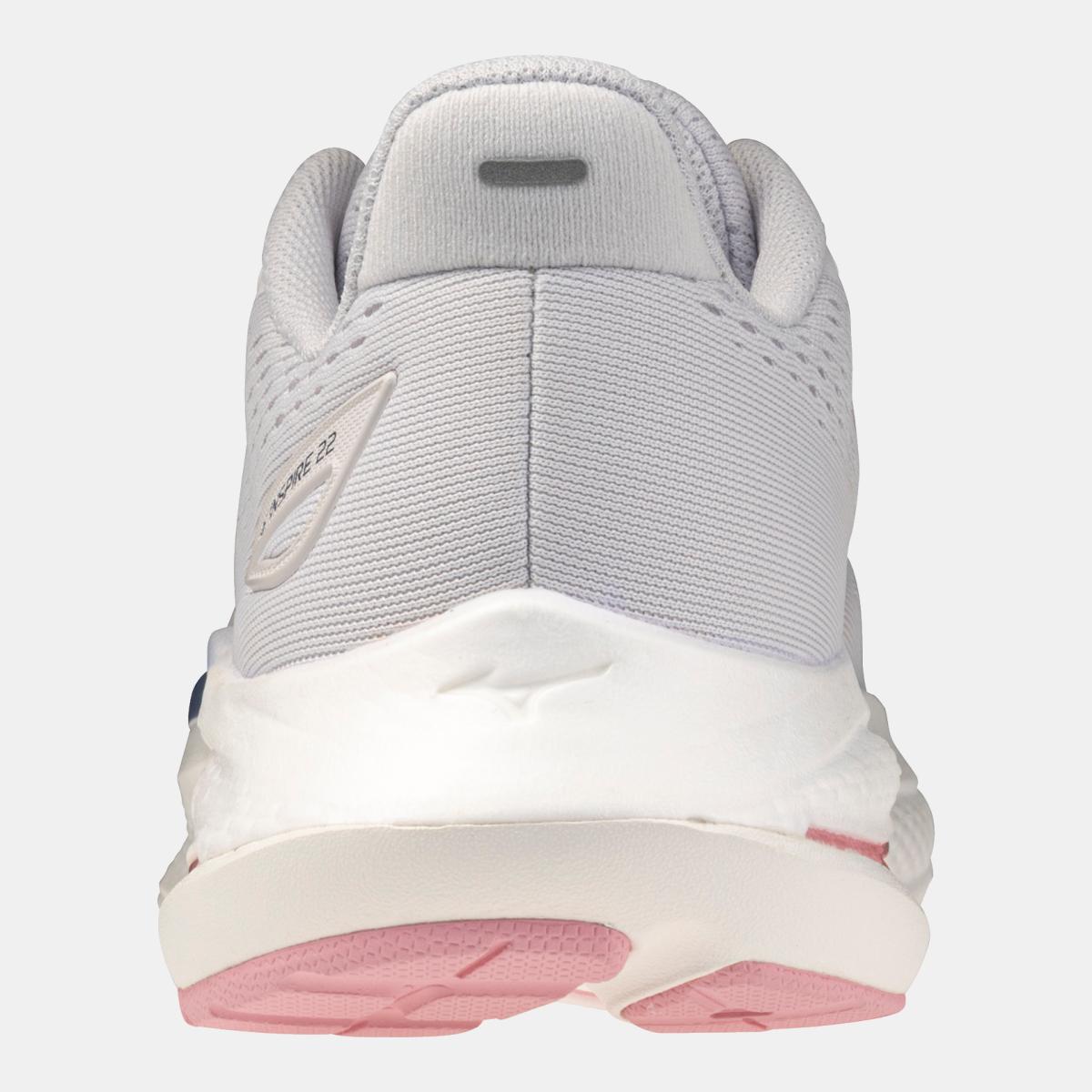 Sapatilhas Running WAVE INSPIRE 22(W) de Mulher Mizuno Cinzento / Rosa-6