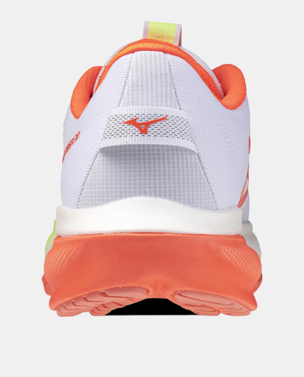 Sapatilhas Running WAVE RIDER 30(W) de Mulher Mizuno Branco / Laranja-5