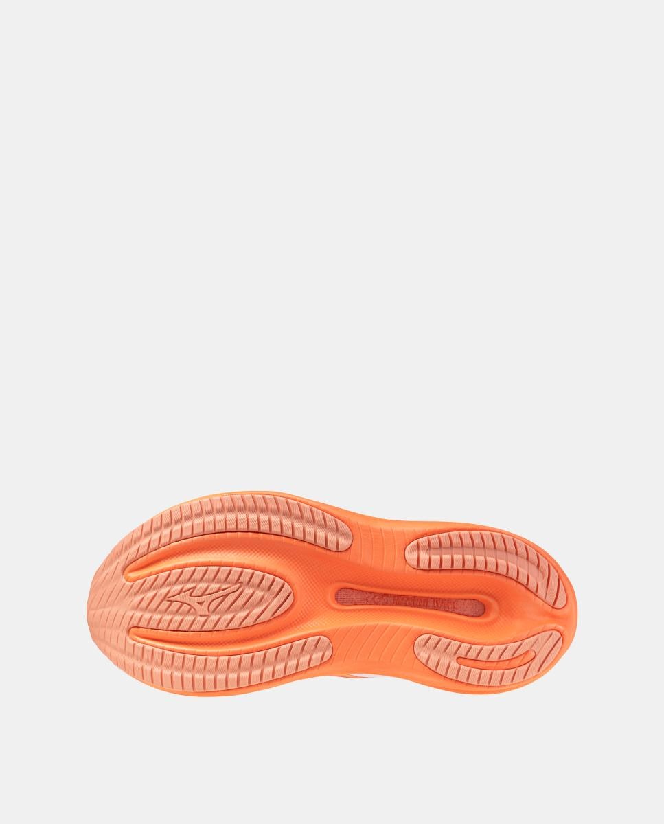 Sapatilhas Running WAVE RIDER 30(W) de Mulher Mizuno Branco / Laranja-6