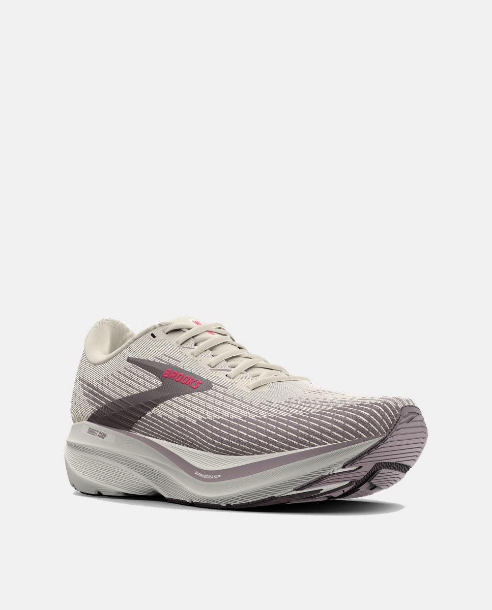 Sapatilhas de running de Mulher Ghost Amp Brooks Cinzento / Roxo-2