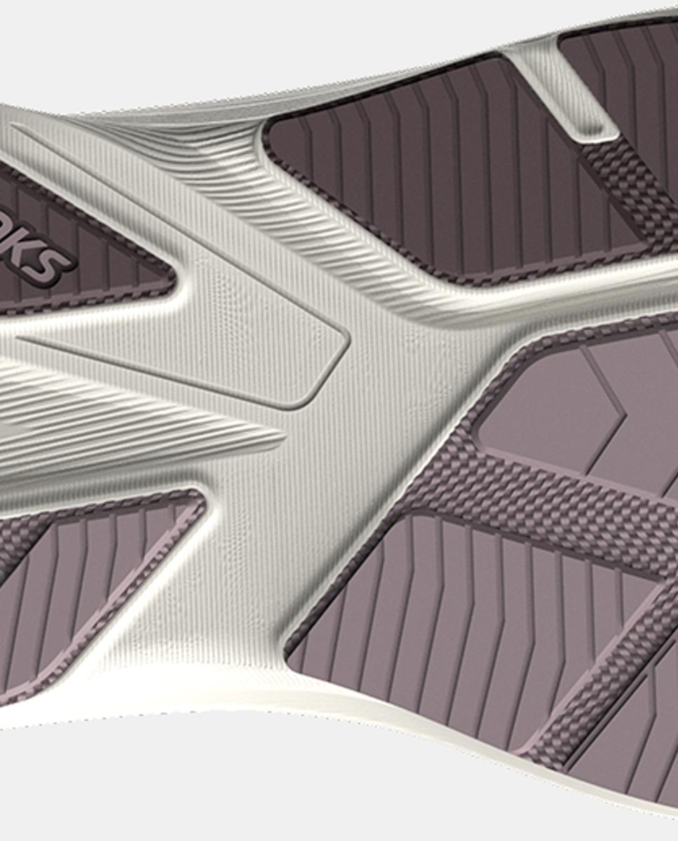 Sapatilhas de running de Mulher Ghost Amp Brooks Cinzento / Roxo-3