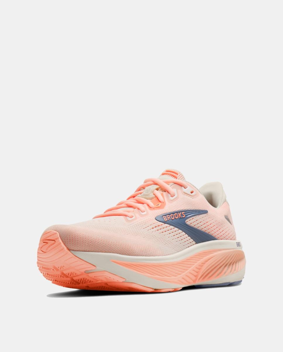 Sapatilhas de running de Mulher Ghost 18 Brooks Rosa / Branco-2